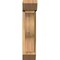 Ekena Millwork Funston Slat Rough Sawn Bracket w/ Offset Brace, Western Red Cedar, 6"W x 14"D x 26"H BKT0604X14X26FST06RWR - alternate 2